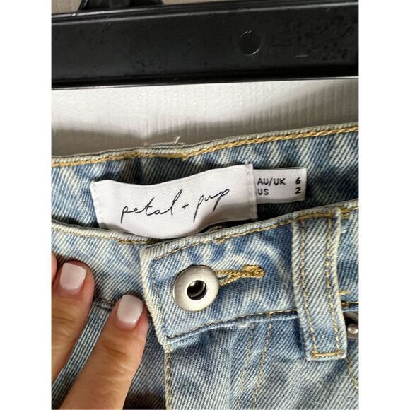 Petal + Pup Womens Cropped Jeans Size 2 - Picture 2 of 4